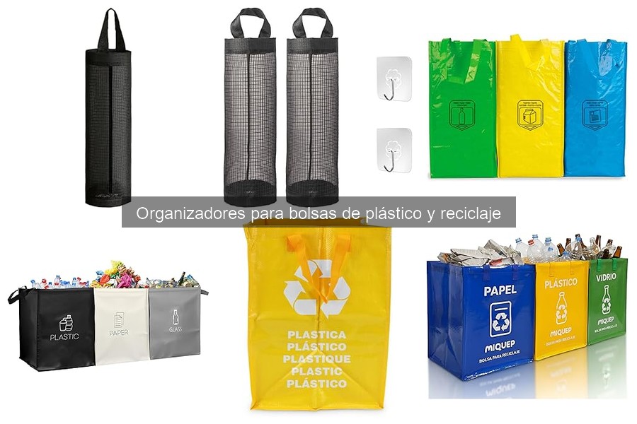 Ideas creativas para organizadores de bolsas de plástico