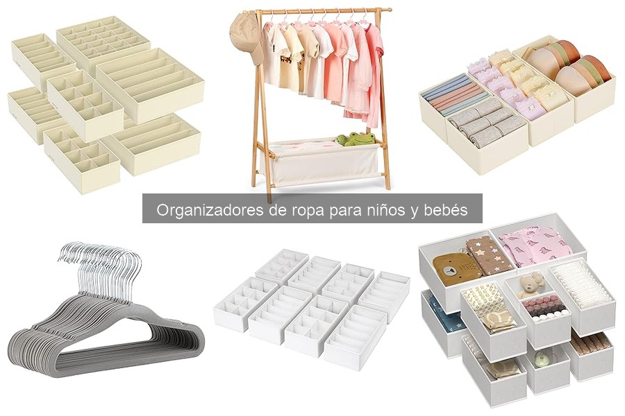 Ideas creativas para organizar la ropa de niños en espacios pequeños