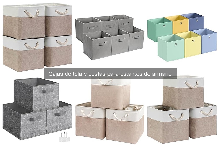 Ideas creativas para usar cajas de tela en el hogar