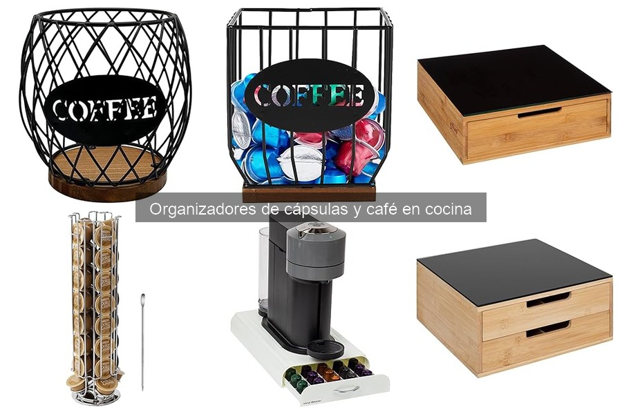 Ideas de decoración con organizadores de cápsulas de café