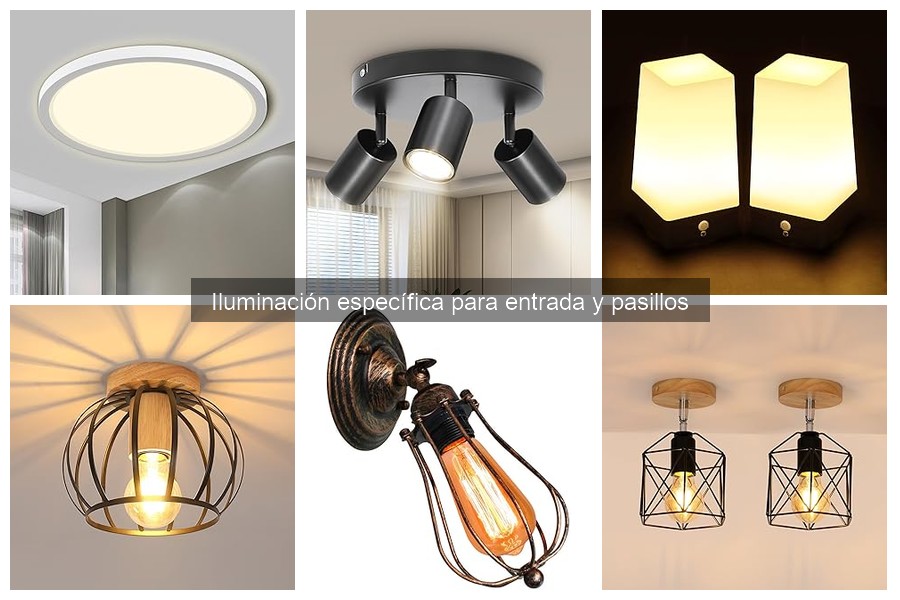 Iluminación ideal para entradas y pasillos: tipos y estilos