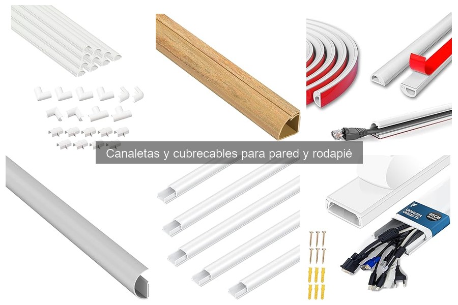 ** Importancia de las canaletas en la organización del hogar