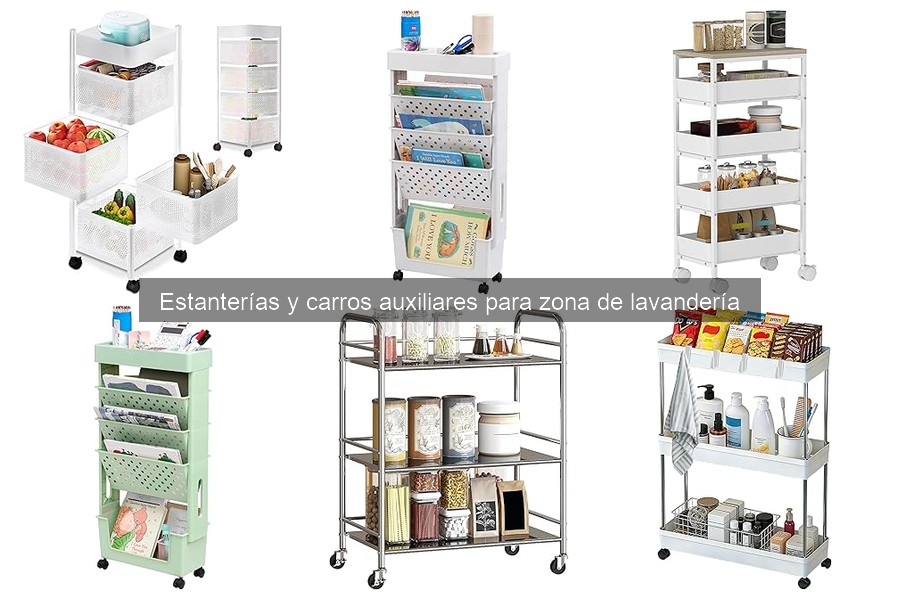 Las Mejores Estanterías para Zonas de Lavandería