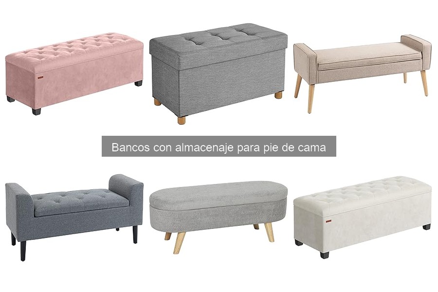 Los bancos con almacenaje más funcionales para espacios pequeños