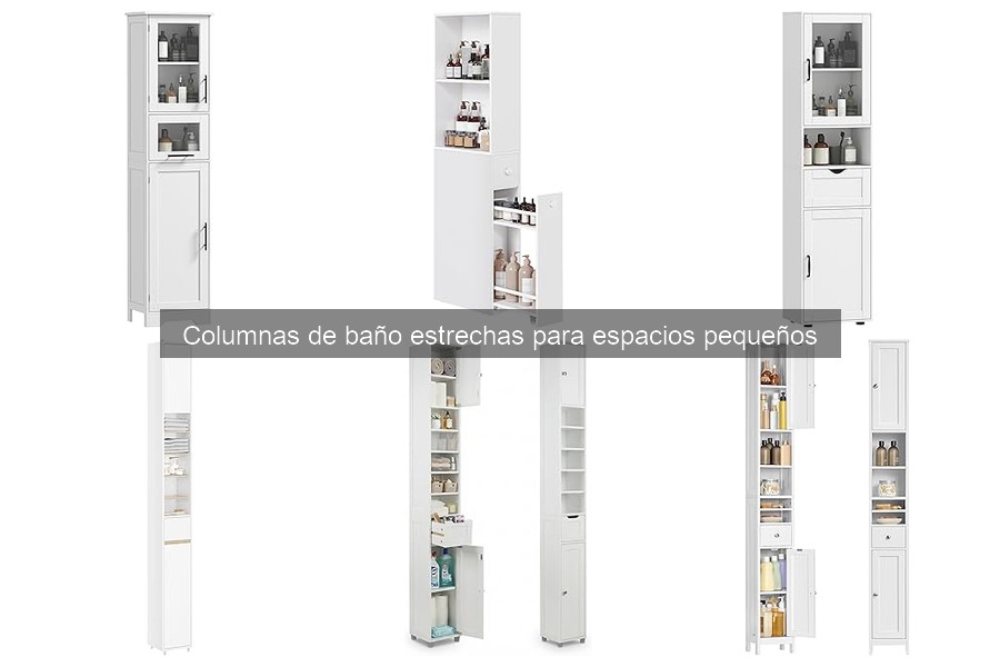 Mantenimiento de columnas de baño estrechas: consejos prácticos