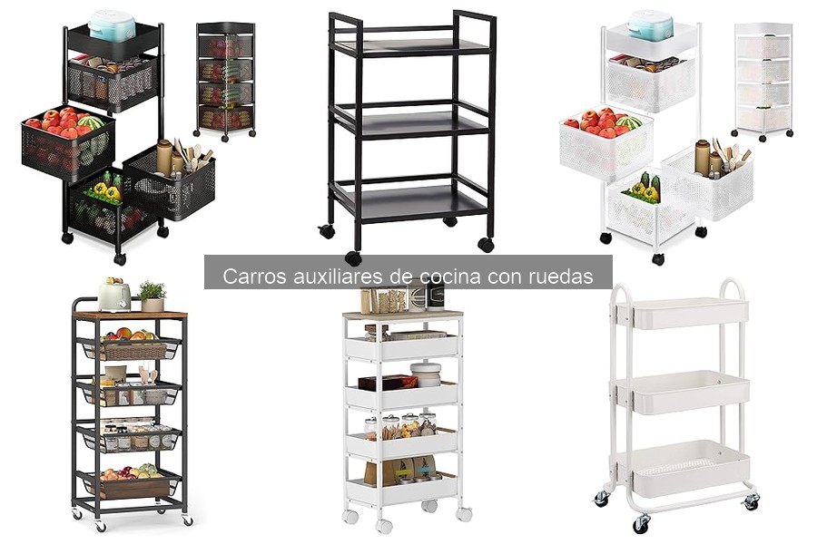 Mantenimiento y limpieza de carros auxiliares de cocina