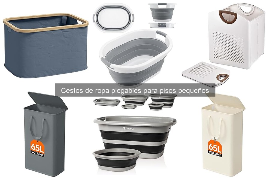 Mantenimiento y limpieza de cestos de ropa plegables