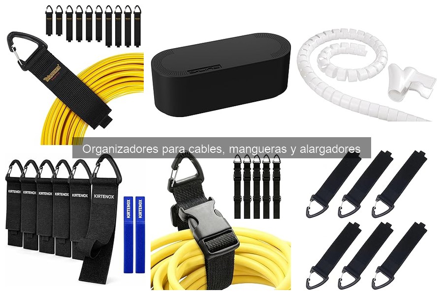 Materiales más duraderos para organizadores de cables