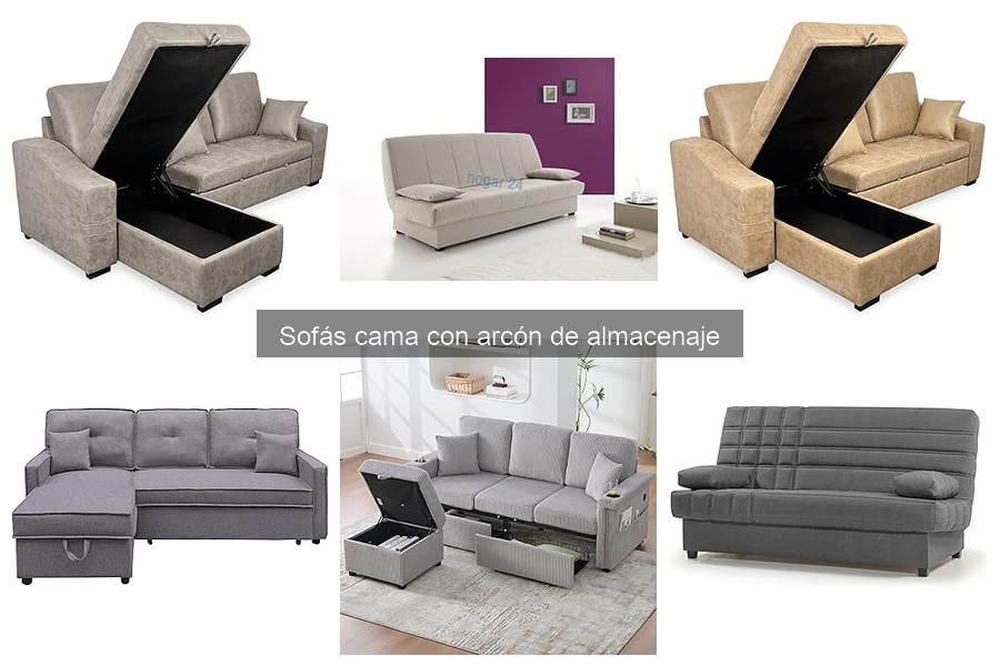Maximiza el espacio con un sofá cama y arcón inteligente