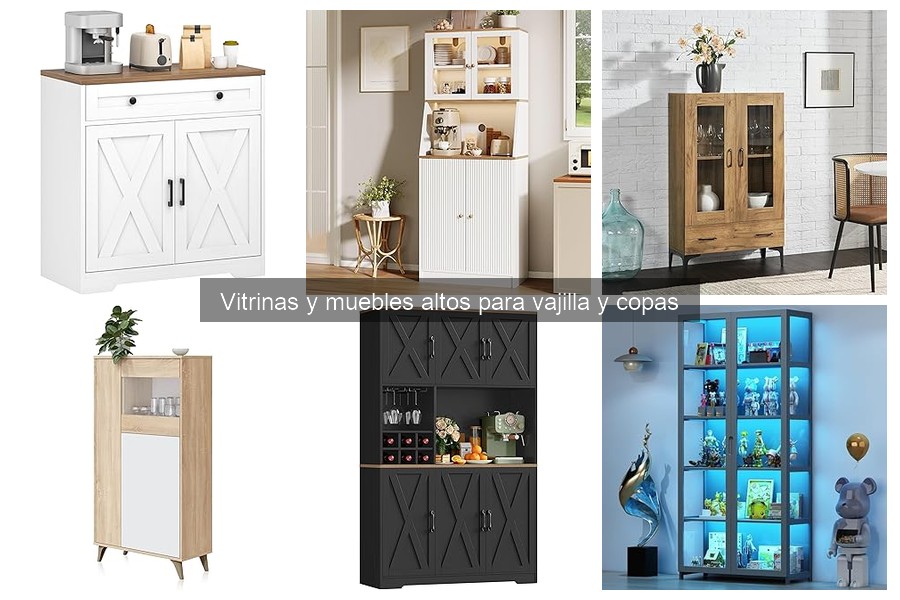 Mejor iluminación para vitrinas de vajilla: opciones y consejos