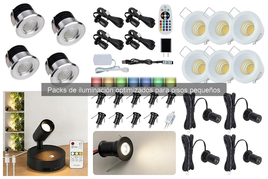 Mejora la iluminación de espacios pequeños con packs optimizados