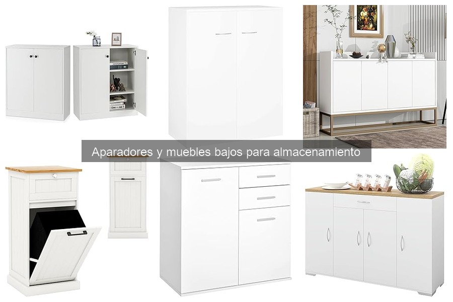 Mejores aparadores para espacios pequeños: comparativa 2023