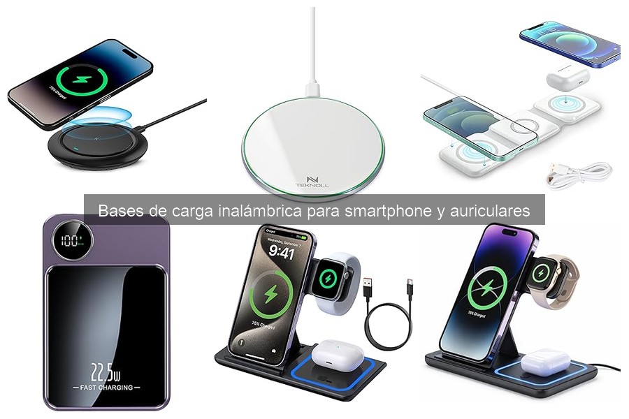 Mejores bases de carga inalámbrica para smartphones en 2023