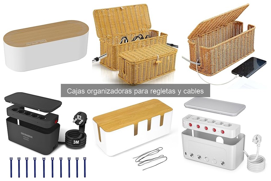 Mejores cajas organizadoras para cables en 2023