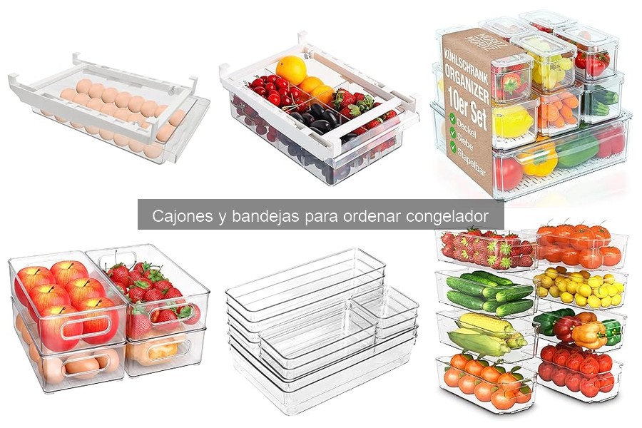 Mejores cajones para congeladores pequeños: guía de compra