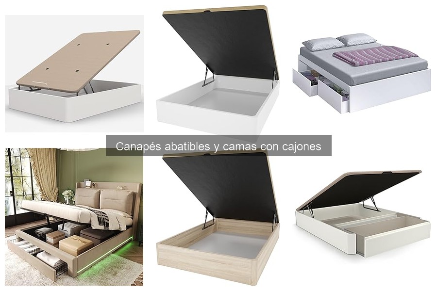Mejores canapés abatibles para habitaciones pequeñas