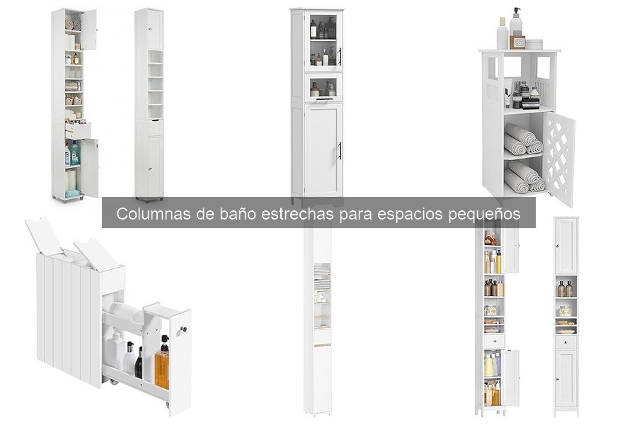 Mejores columnas de baño estrechas para espacios pequeños
