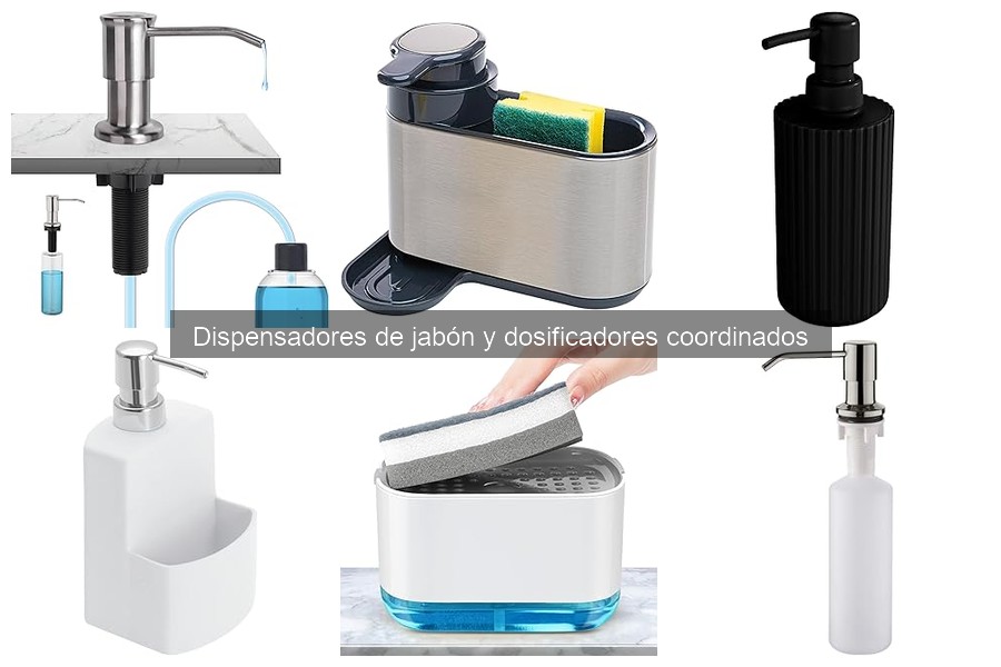 Mejores dispensadores de jabón para cocina y baño