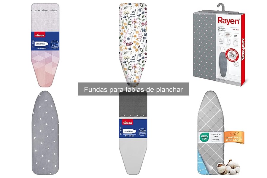 Mejores fundas para tablas de planchar según opiniones de usuarios