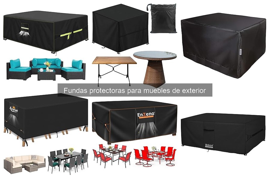 Mejores fundas protectoras para muebles de exterior 2023