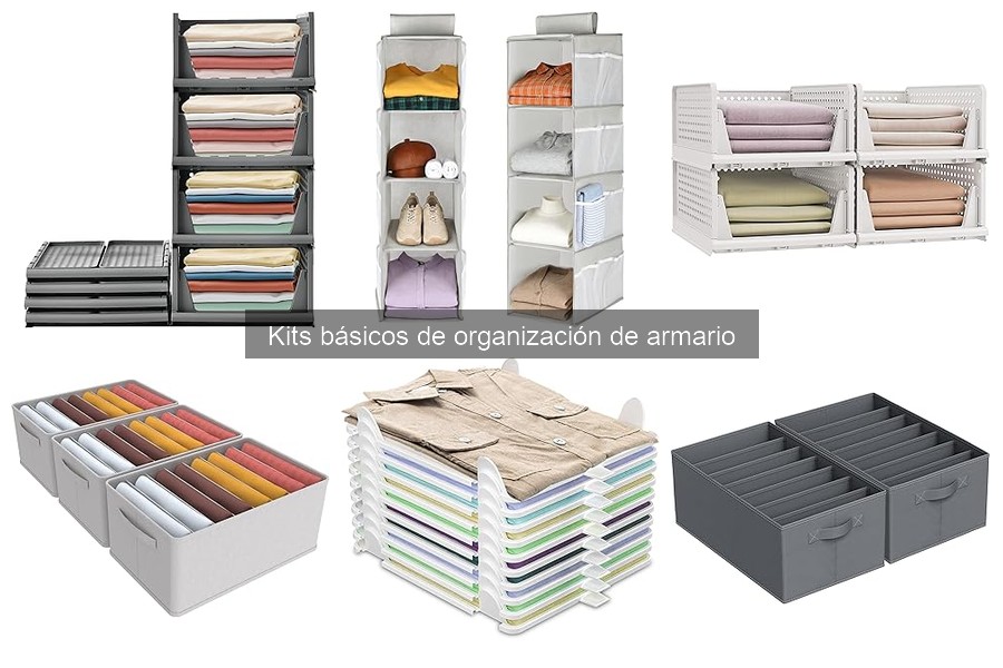 Mejores kits de organización de armario para casas pequeñas