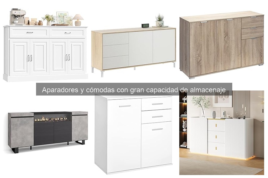 Mejores marcas de aparadores para casas pequeñas