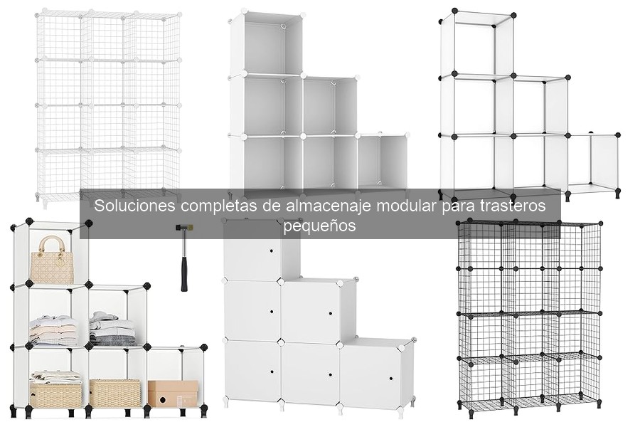 Mejores marcas de soluciones de almacenaje modular para trasteros