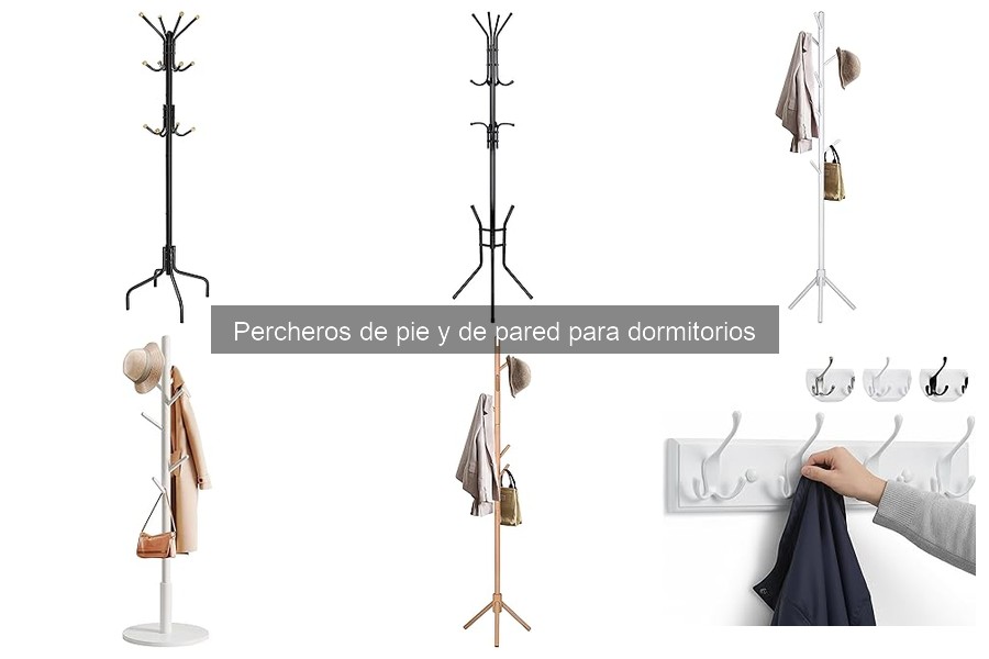 Mejores materiales para percheros de pared: durabilidad y estilo