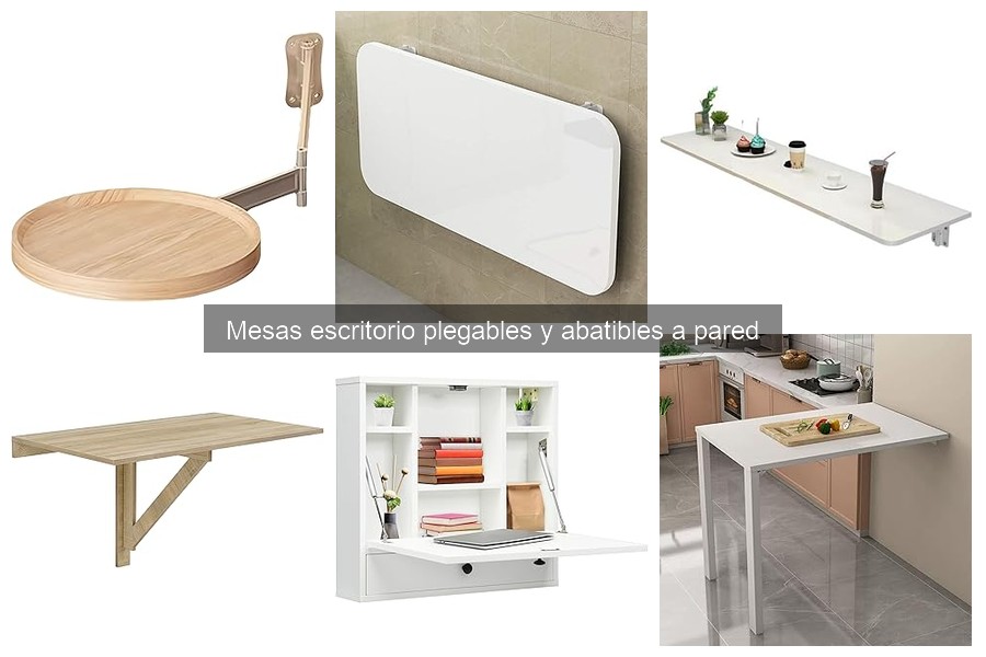 Mejores mesas escritorio plegables para casas pequeñas