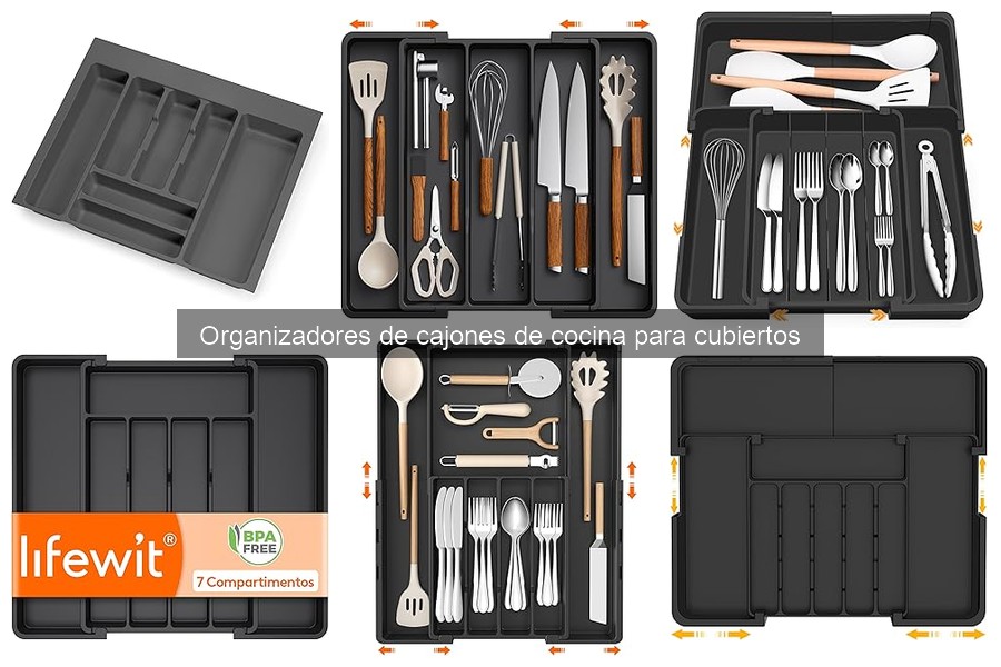 Mejores organizadores de cajones de cocina en 2023