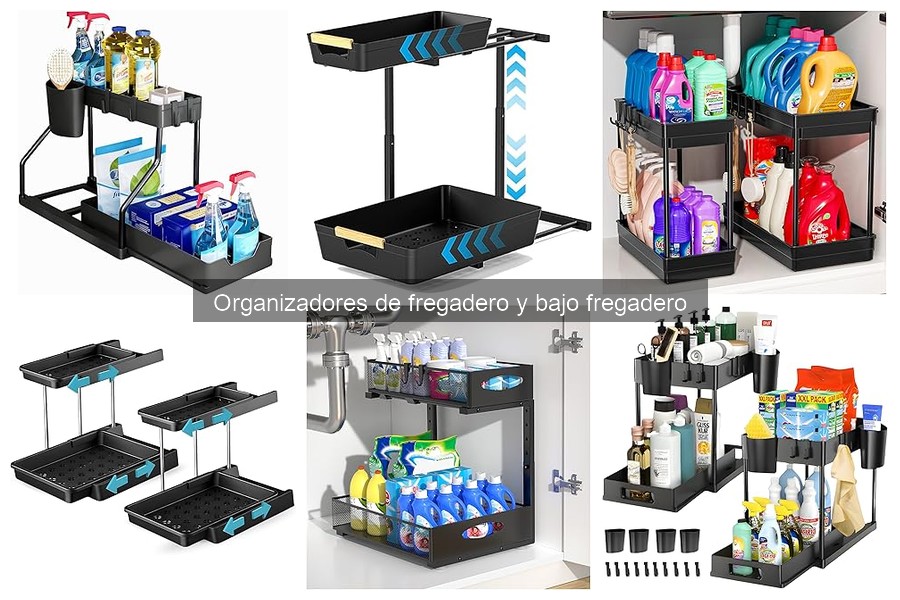 Mejores organizadores de fregadero para casas pequeñas
