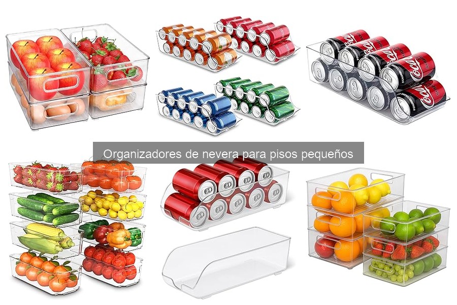 Mejores organizadores de nevera para pisos pequeños