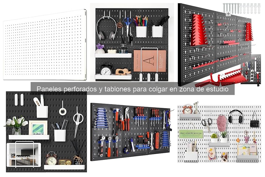 Mejores paneles perforados para optimizar espacios pequeños