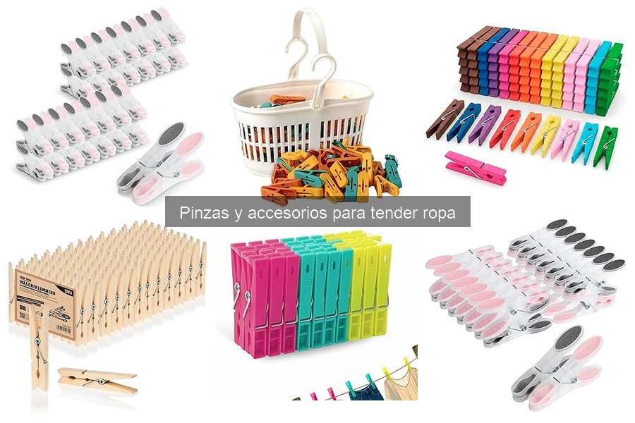 Mejores Pinzas para Tender Ropa en Espacios Pequeños