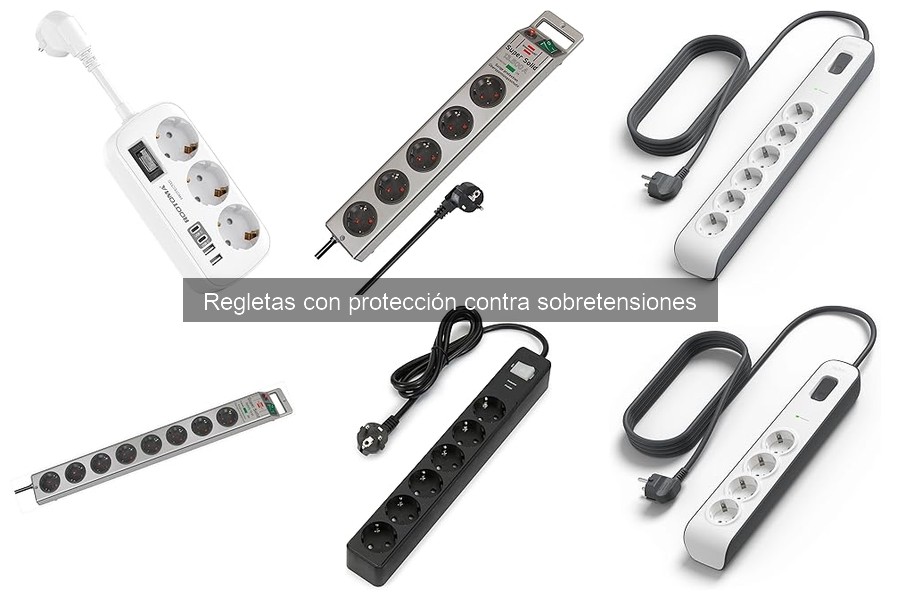 Mejores regletas con protección contra sobretensiones para casas pequeñas