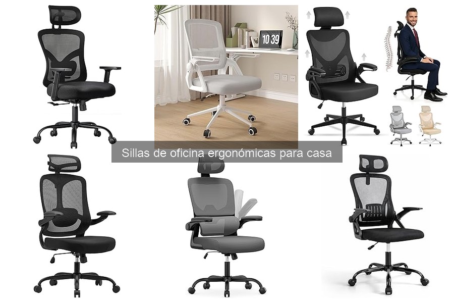 Mejores sillas de oficina ergonómicas para teletrabajar