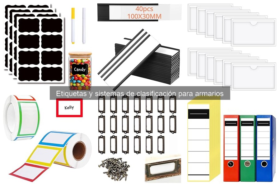 Mejores sistemas de clasificación para armarios pequeños