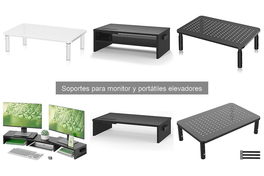 Mejores soportes elevadores para monitores en 2023