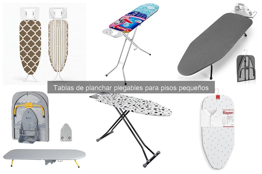 Mejores tablas de planchar plegables para apartamentos