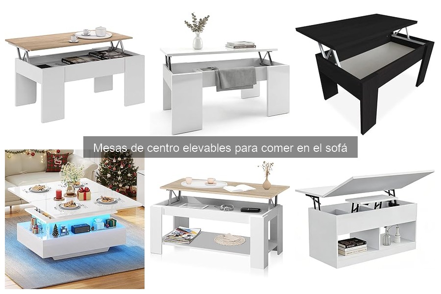 Mesas de centro elevables económicas: ¡las mejores opciones!