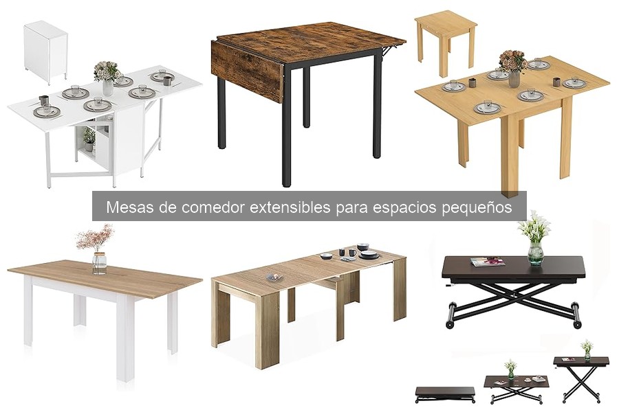Mesas de Comedor Extensibles para Decoración Moderna