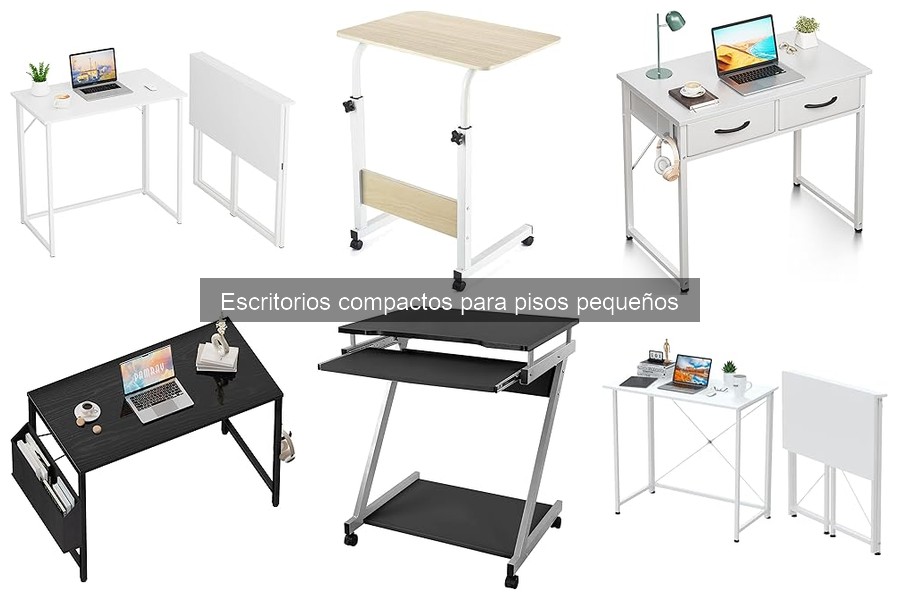 Monta un Escritorio Compacto en Espacios Reducidos