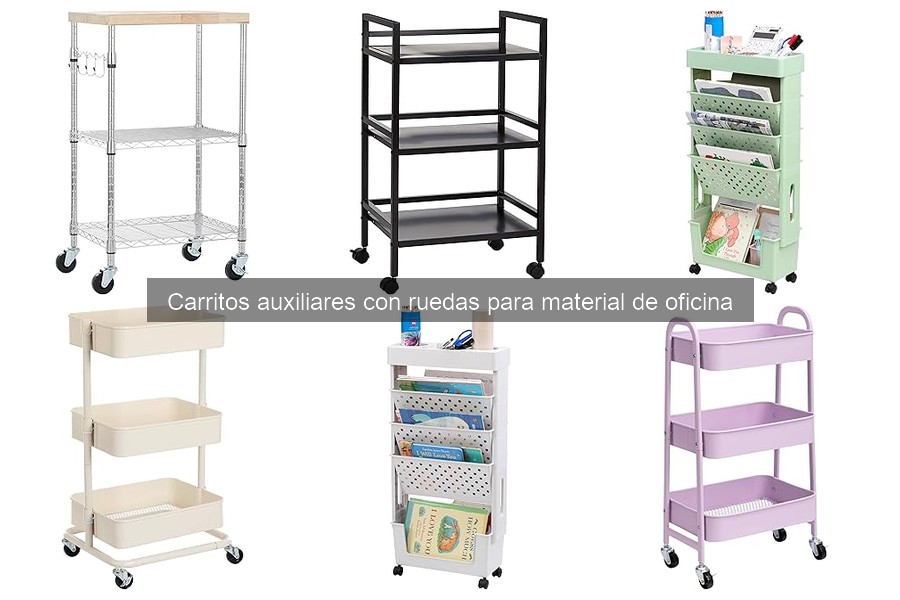 Montaje de carritos auxiliares: Guía fácil y rápida