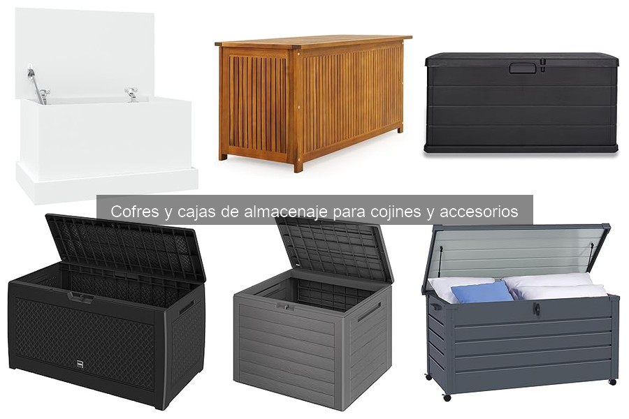 Ofertas en cofres de almacenaje para cojines y accesorios