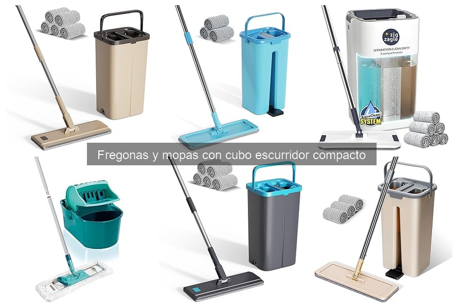 Ofertas en fregonas con cubo escurridor compacto 2023