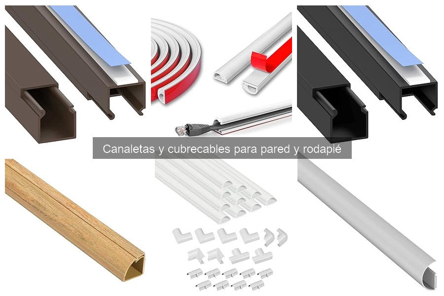 Ofertas y descuentos en canaletas y cubrecables para pared
