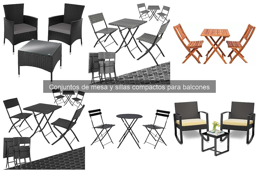 Opiniones de los Mejores Conjuntos de Mesa y Sillas Compactos