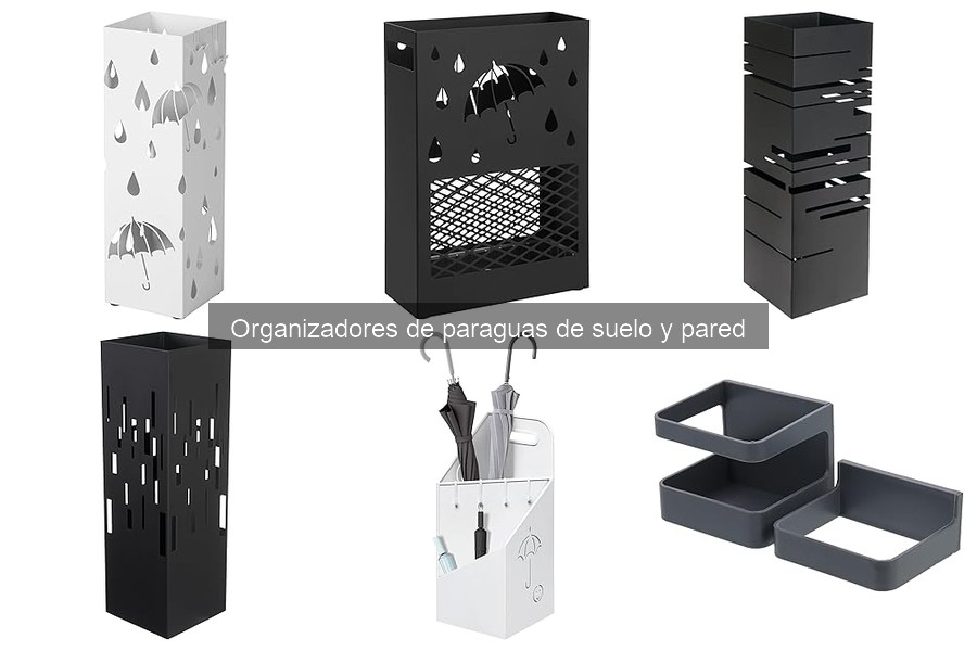 Opiniones de usuarios sobre organizadores de paraguas