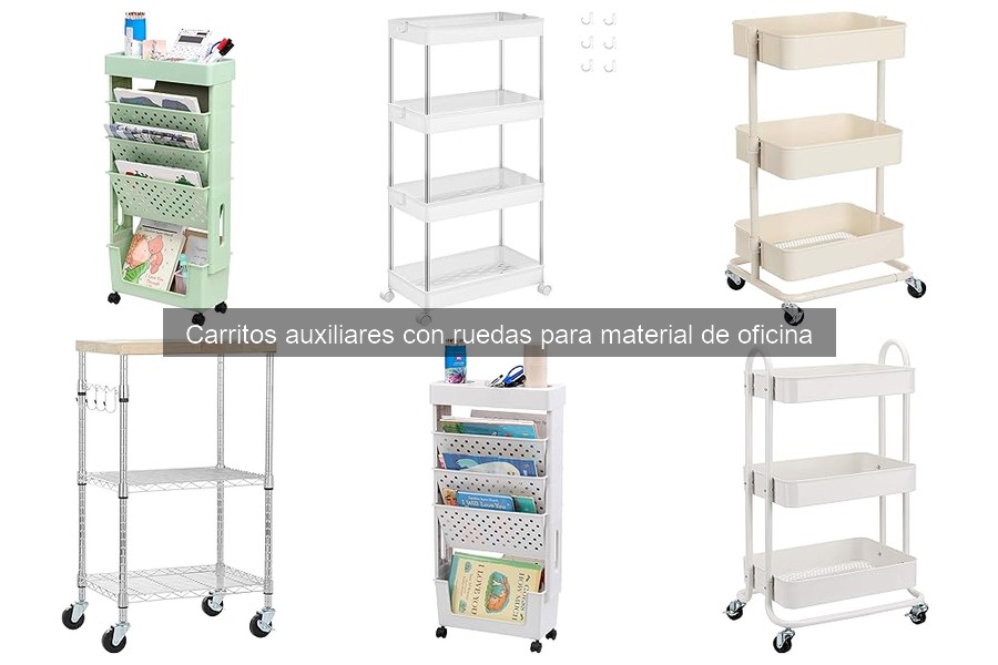 Opiniones sobre carritos auxiliares para oficina y cocina