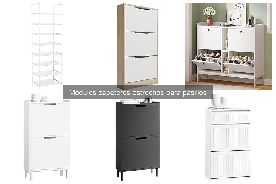 Opiniones sobre módulos zapateros estrechos para pasillos